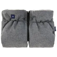Mănuși pentru cărucior Zaffiro Wool Premium Lână / Grey