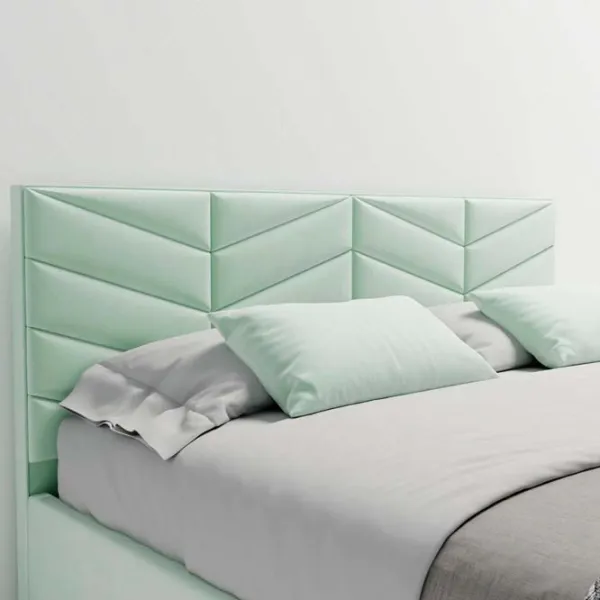 Кровать My-Style my-Sofi 200 x 200 см / Фанера / Салатовый  photo 2