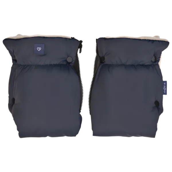 Mănuși pentru cărucior Zaffiro Wool Premium Flis / Graphite photo 2