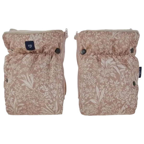 Mănuși pentru cărucior Zaffiro Wool Premium Lână / Camel photo 2