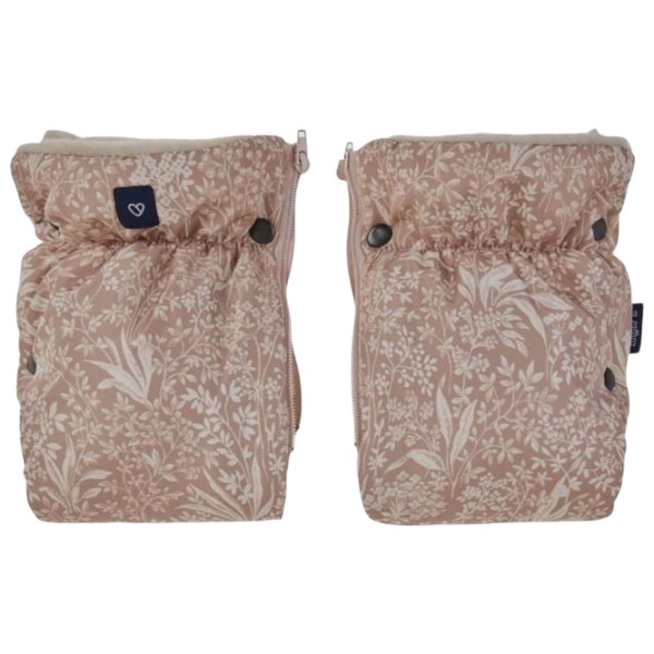 Mănuși pentru cărucior Zaffiro Wool Premium Lână / Camel photo 2