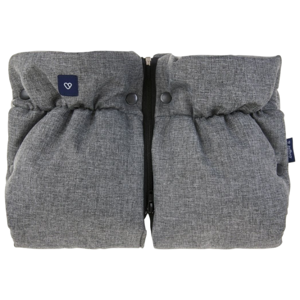 Рукавицы для коляски Zaffiro Wool Premium Шерсть / Серый photo 1