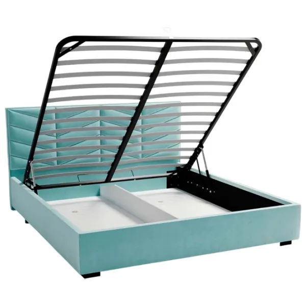 Pat My-Style my-Sofi 180 x 200 cm / Placaj / Albastru deschis photo 5