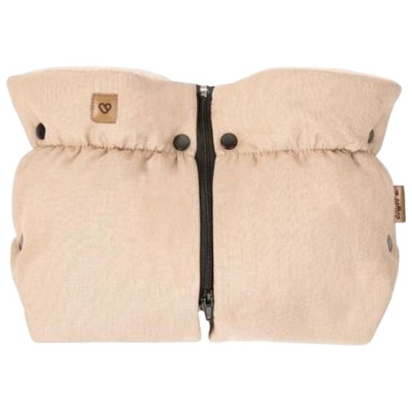 Mănuși pentru cărucior Zaffiro Wool Premium Flis / Beige photo 1