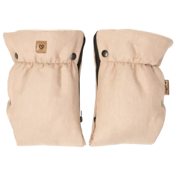 Mănuși pentru cărucior Zaffiro Wool Premium Flis / Beige photo 2