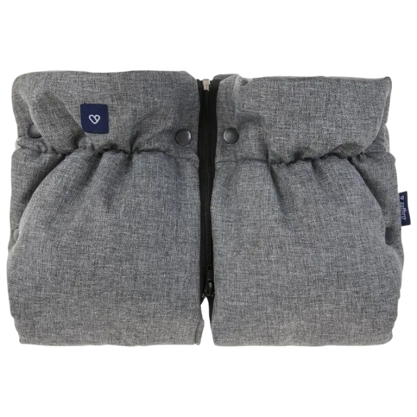 Mănuși pentru cărucior Zaffiro Wool Premium Lână / Gray photo 1