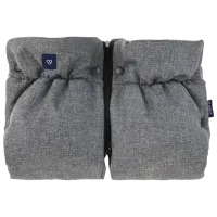 Mănuși pentru cărucior Zaffiro Wool Premium Lână / Gray