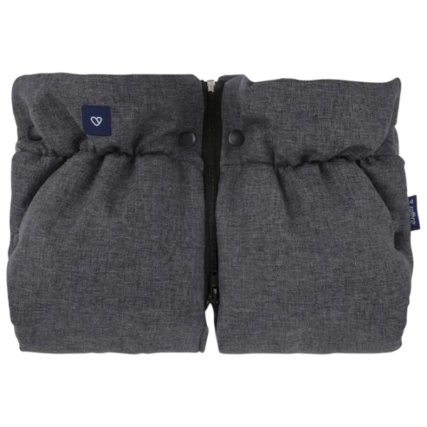 Mănuși pentru cărucior Zaffiro Wool Premium Lână / Graphite photo 1
