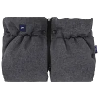 Mănuși pentru cărucior Zaffiro Wool Premium Lână / Graphite