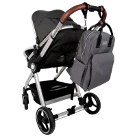 Rucsac pentru mămici DreamBaby Carry-All -Nappy Gray photo 3