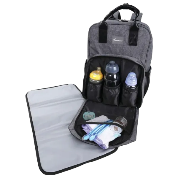 Rucsac pentru mămici DreamBaby Carry-All -Nappy Gray photo 6
