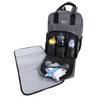 Rucsac pentru mămici DreamBaby Carry-All -Nappy Gray photo 6
