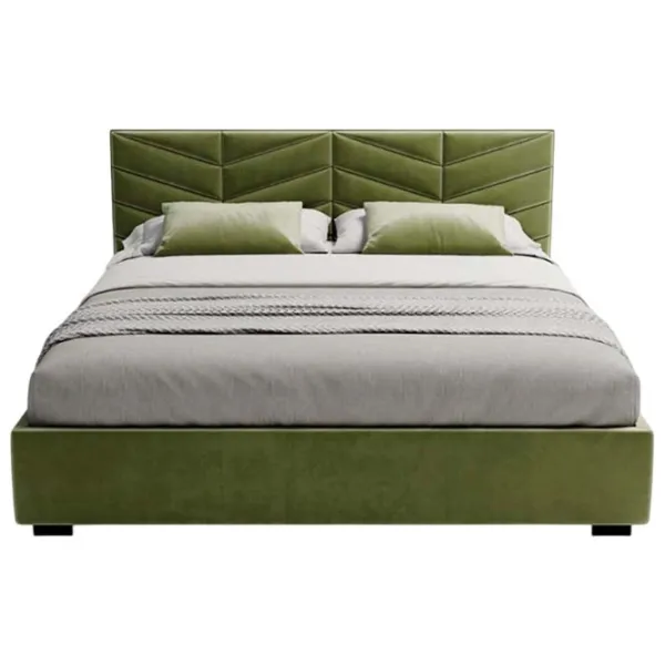 Кровать My-Style my-Sofi 200 x 200 см / Фанера / Хаки photo 3