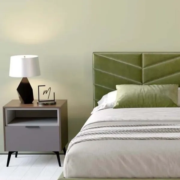 Кровать My-Style my-Sofi 200 x 200 см / Фанера / Хаки photo 7