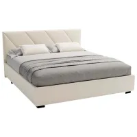 Кровать My-Style my-Roxy 140 x 200 см / Фанера / Светло-Бежевый