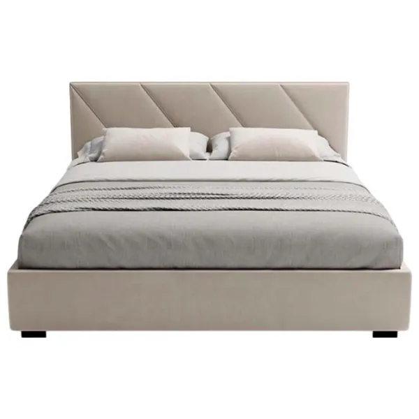 Кровать My-Style my-Roxy 200 x 200 см / Фанера / Светло Серый photo 3