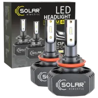 Lampă auto Solar CSP1860 LED / H11 / PGJ19-2 / 40 W / 