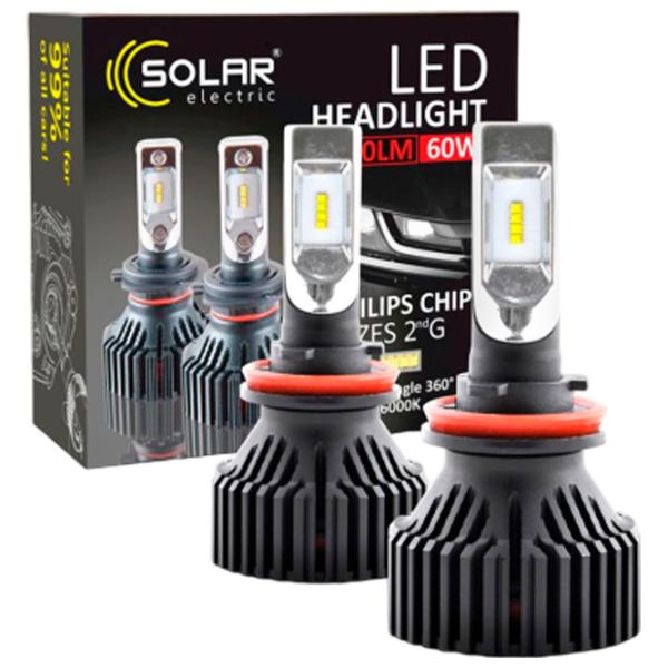 Автомобильная лампа Solar 8590745583118 светодиодная / H11 / ZES / 60 Вт /  photo 1