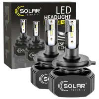 Lampă auto Solar 5905325513998 LED / H4 / P43t / 40 W / 