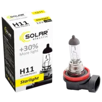 Lampă auto Solar Starlight +30% Halogen / H11 / PGJ19-2 / 70 W / 