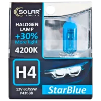 Lampă auto Solar 8590745124427 Halogen / H4 / P43t-38 / 60 - 55 W / photo 2