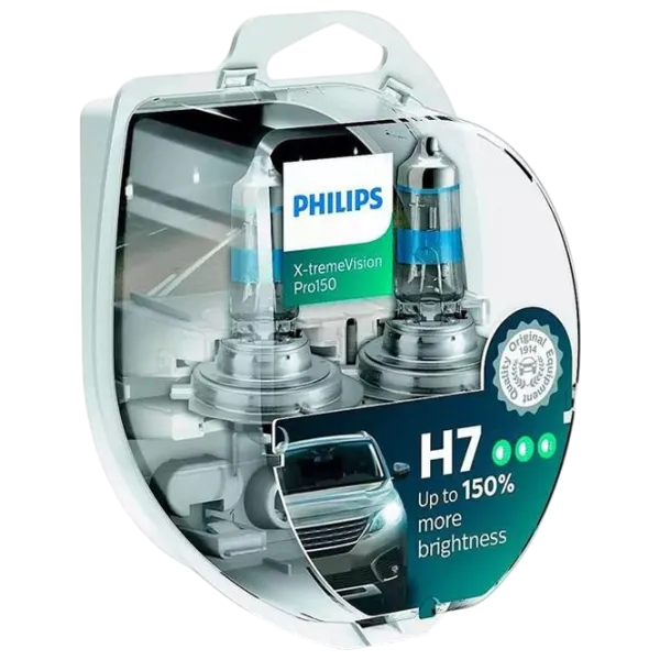 Автомобильная лампа Philips X-treme Vision +200% Галоген / H7 / PX26d / 55 Вт /  photo 1 Автомобильная лампа Philips X-treme Vision +200% Галоген / H7 / PX26d / 55 Вт /  photo 1