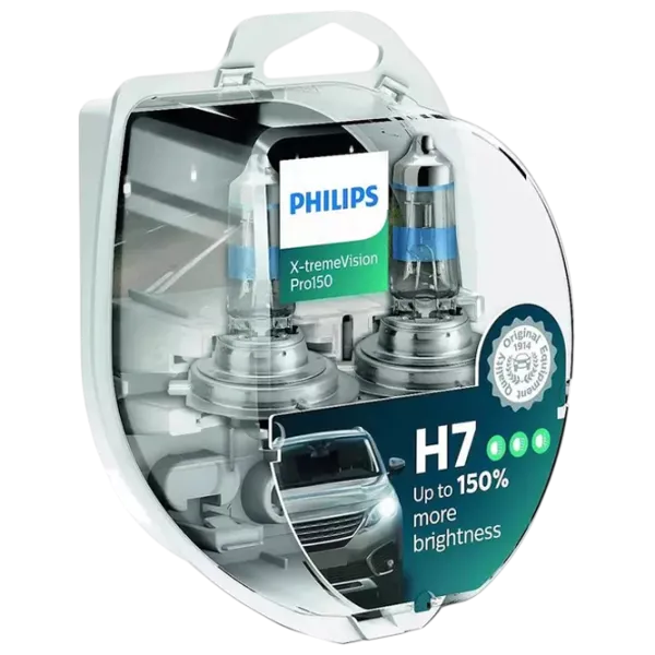 Автомобильная лампа Philips X-treme Vision +150% Галоген / H7 / PX26d / 55 Вт /  photo 1 Автомобильная лампа Philips X-treme Vision +150% Галоген / H7 / PX26d / 55 Вт /  photo 1