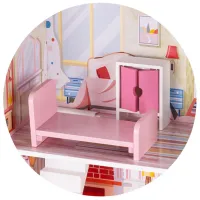 Căsuță pentru păpuși Chipolino DIWH02406636 model / 3+ photo 5