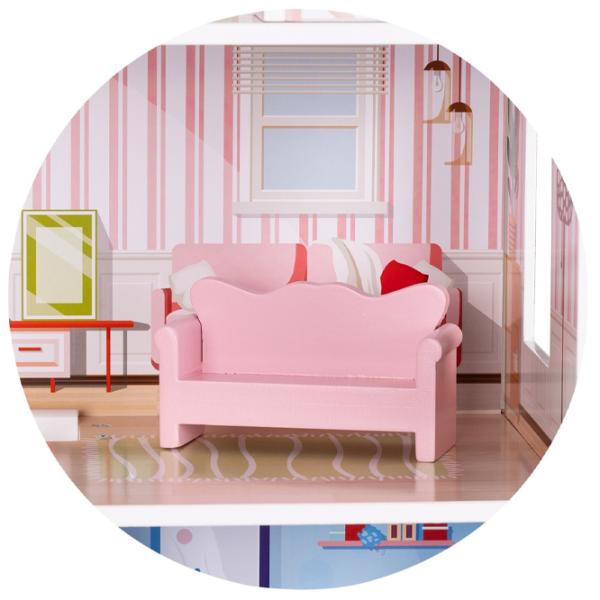 Домик для кукол Chipolino DIWH02406636  модель / 3+ photo 8