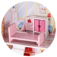 Căsuță pentru păpuși Chipolino DIWH02408631 model / 3+ photo 7