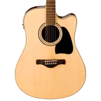 Chitară electro-acustică Ibanez AW100CE 4/4, Dreadnought, Natural photo 2