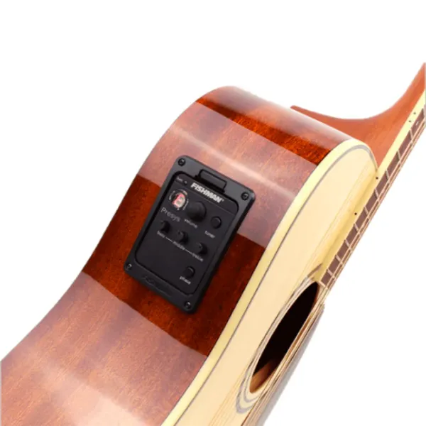 Chitară electro-acustică Ibanez AW100CE 4/4, Dreadnought, Natural photo 4