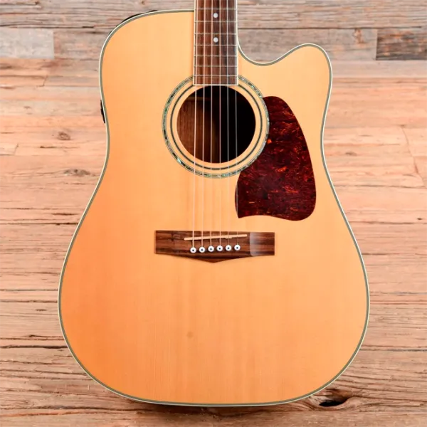 Chitară electro-acustică Ibanez AW100CE 4/4, Dreadnought, Natural photo 6