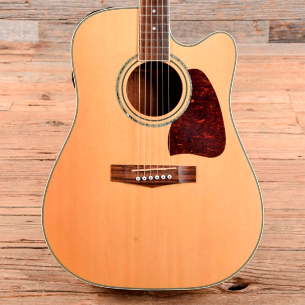Chitară electro-acustică Ibanez AW100CE 4/4, Dreadnought, Natural photo 6