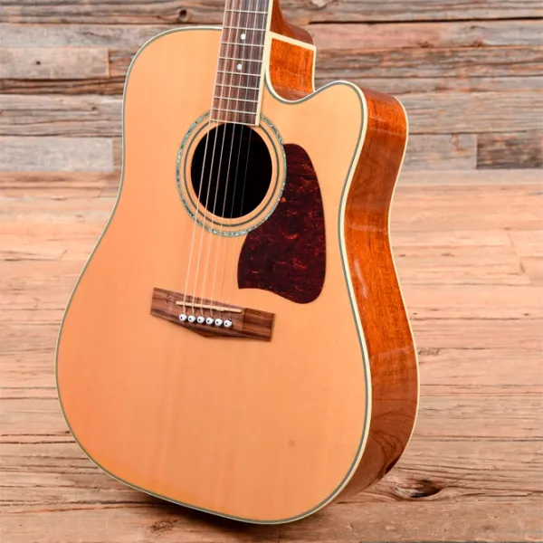 Chitară electro-acustică Ibanez AW100CE 4/4, Dreadnought, Natural photo 7