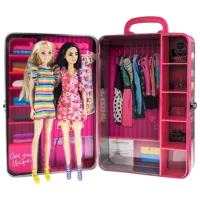 Mobilier pentru păpușă Barbie Fashionable Wardrobe BBDS6B Dulap / 3+ photo 3