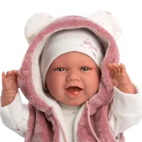 Păpușă Llorens Sonrisas Chaqueta Fucxia 74070 bebeluș / 3+ photo 6