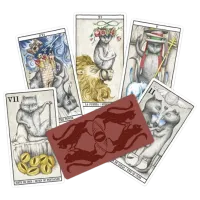 Joc de masă Fournier Tarot Cats by Ana Juan 18+/ Cărți de tarot photo 2