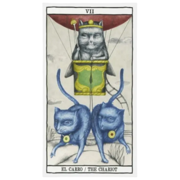 Joc de masă Fournier Tarot Cats by Ana Juan 18+/ Cărți de tarot photo 4