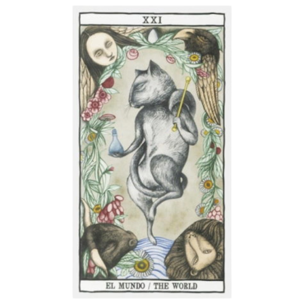 Joc de masă Fournier Tarot Cats by Ana Juan 18+/ Cărți de tarot photo 5