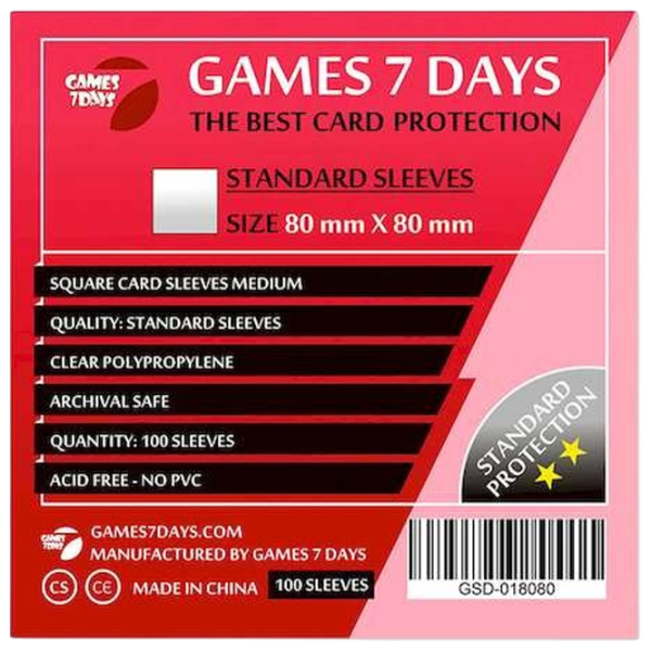 Accesorii pentru jocuri de masă Games 7 Days Standart 3+/ Protectoare de cărți photo 1