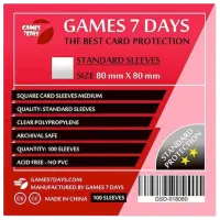 Accesorii pentru jocuri de masă Games 7 Days Standart 3+/ Protectoare de cărți