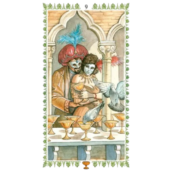 Joc de masă Scarabeo Romantic Tarot 18+/ Cărți de tarot photo 3