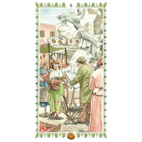 Joc de masă Scarabeo Romantic Tarot 18+/ Cărți de tarot photo 5