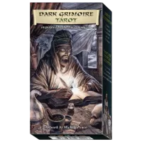 Joc de masă Scarabeo Dark Grimoire Tarot 18+/ Cărți de tarot