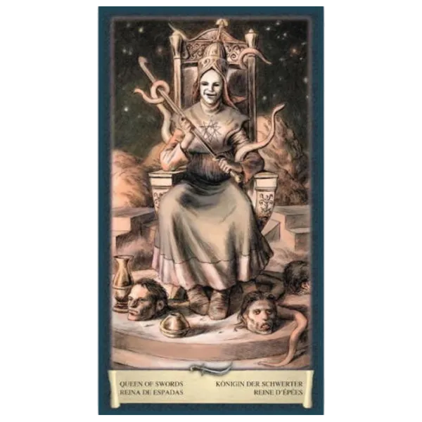 Joc de masă Scarabeo Dark Grimoire Tarot 18+/ Cărți de tarot photo 2