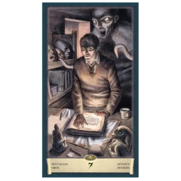 Joc de masă Scarabeo Dark Grimoire Tarot 18+/ Cărți de tarot photo 6