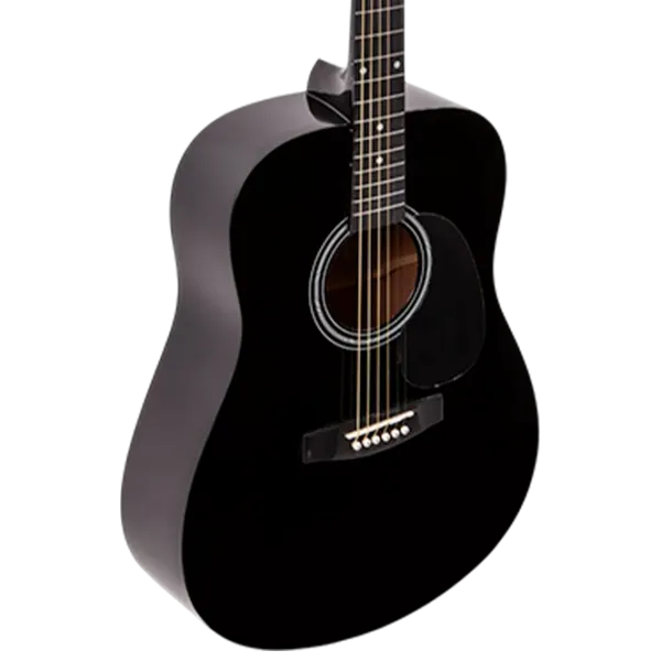 Chitară acustică Aria Fiesta Clasica 4/4 FST-300 4/4, Dreadnought, Black photo 5