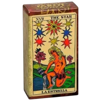 Joc de masă Fournier La Estrella: Spanish Tarot 18+/ Cărți de tarot