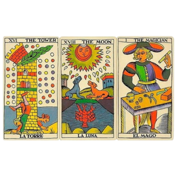 Joc de masă Fournier La Estrella: Spanish Tarot 18+/ Cărți de tarot photo 3